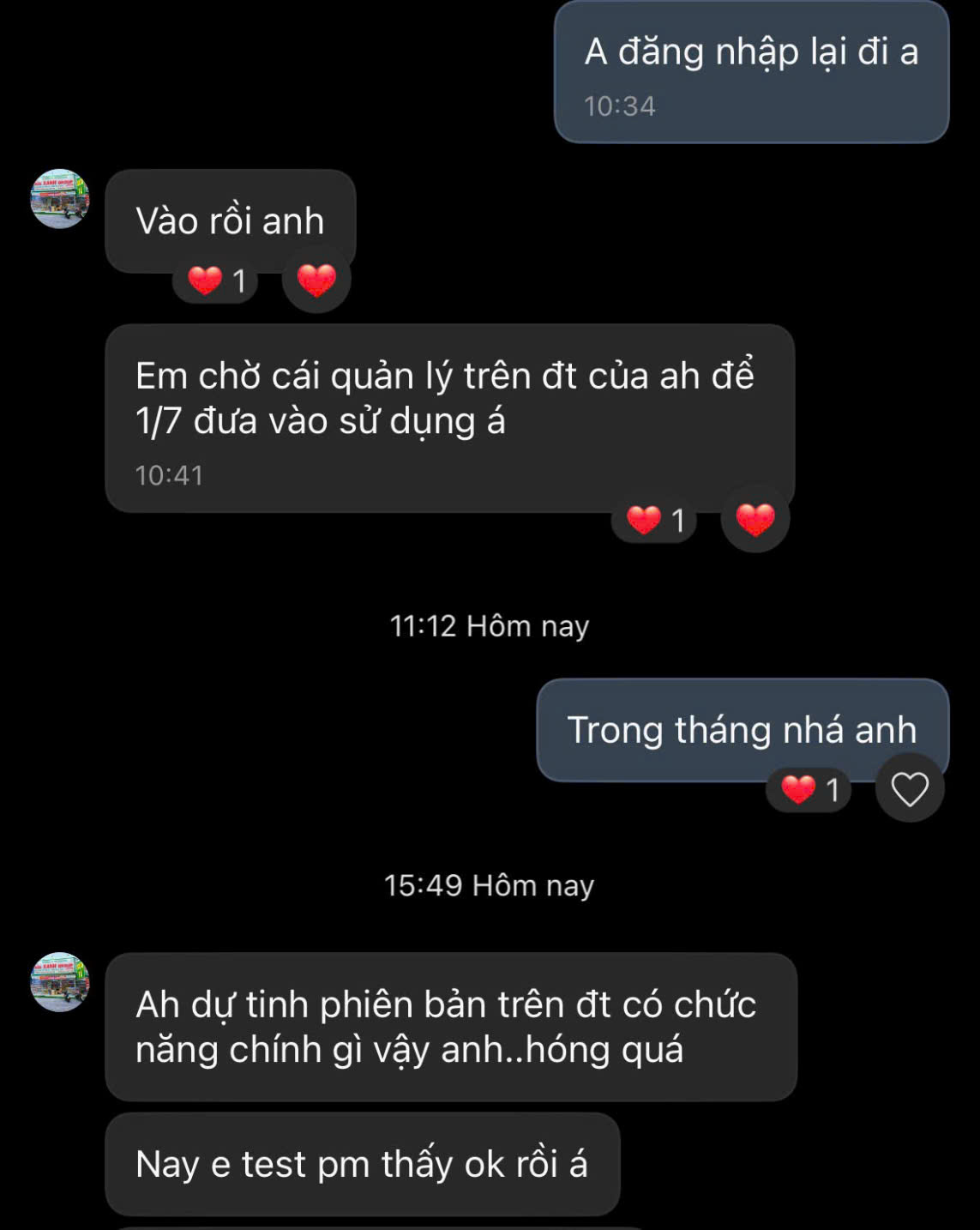 Phản hồi khách hàng MePOS